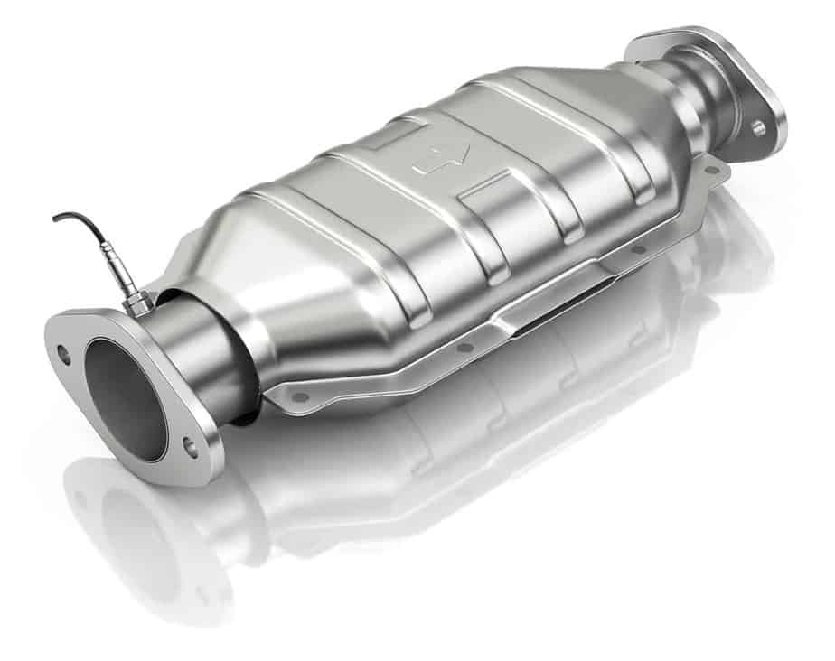 Typical Car Catalytic Converter