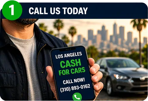 Step one of six how to sell your car for cash